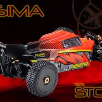 absima 1:8 buggy "stoke v2" 4s rtr rouge