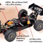 absima 1:8 buggy "stoke v2" 4s rtr rouge