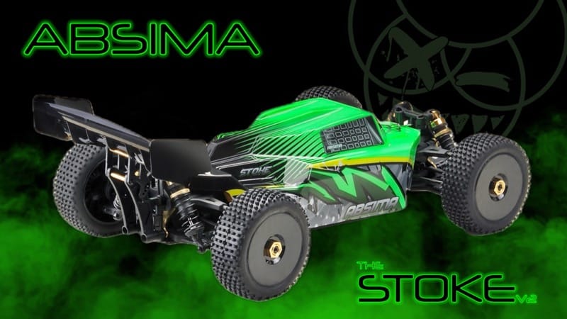 ABSIMA – 1:8 Buggy “STOKE V2” 4S RTR – Vert