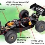 absima 1:8 buggy "stoke v2" 4s rtr rouge (copie)